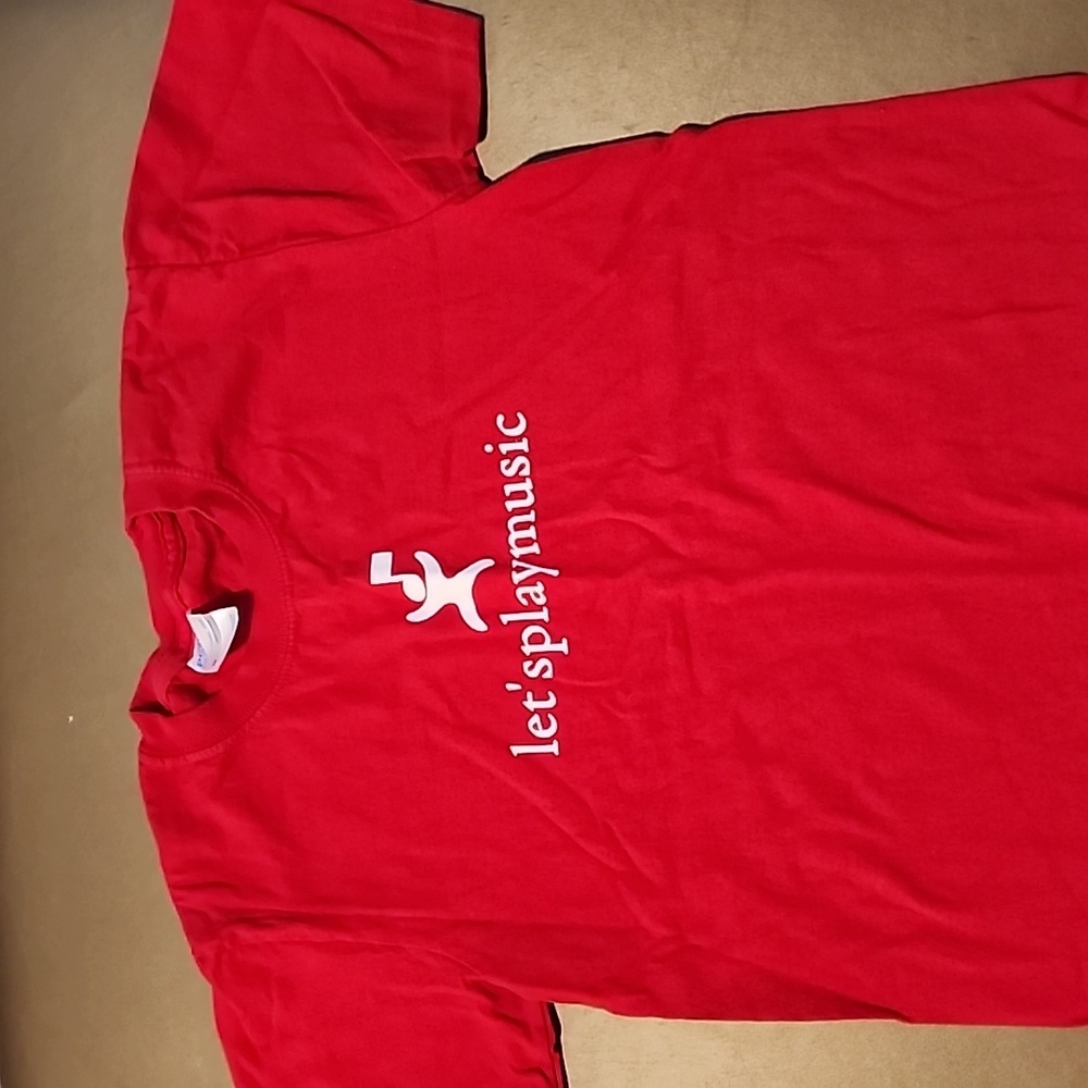 Let's Play Music tee size Youth M